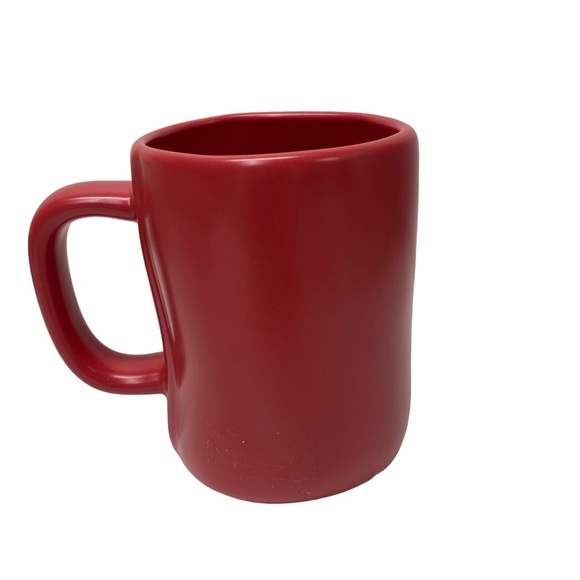 Rae Dunn by Magenta Red JINGLE BELLS with Gold Writing Coffee Mug - Picture 3 of 5